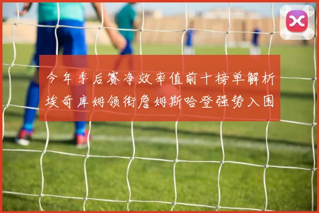 今年季后赛净效率值前十榜单解析埃奇库姆领衔詹姆斯哈登强势入围